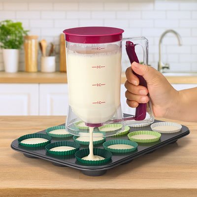Entonnoir à piston | CuliPrecis - Accessoires Sucrés
