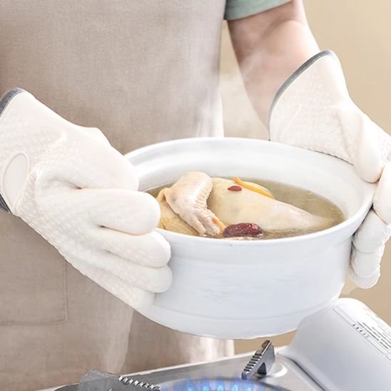 Gant de cuisine résistant à la chaleur | CuisineSafe - Accessoires Sucrés
