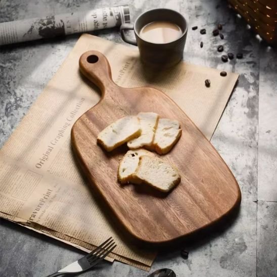 Planche à découper bois | Robuste & Écologique - Accessoires Sucrés