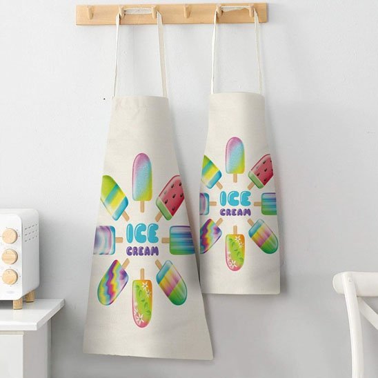 Tablier de cuisine | Premium Lin - Accessoires Sucrés