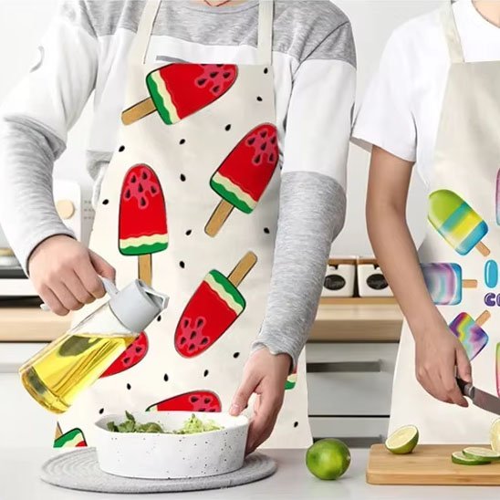 Tablier de cuisine | Premium Lin - Accessoires Sucrés