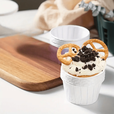 Caissette pour Muffins - CupcakeWrappers™ - Blanc - Accessoires Sucrés