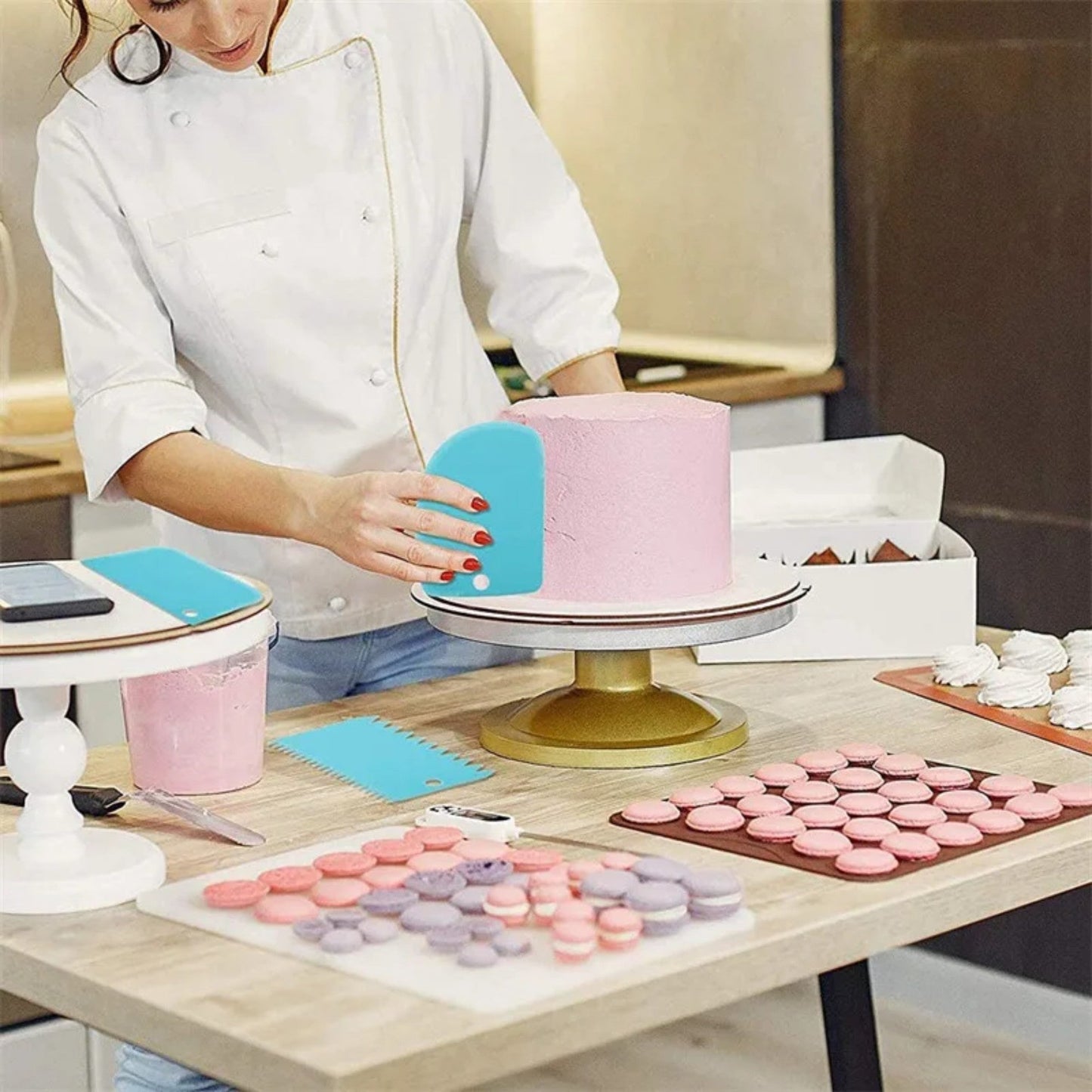 KIT PATISSERIE - CakeCraftKit™ - Bleu - Accessoires Sucrés
