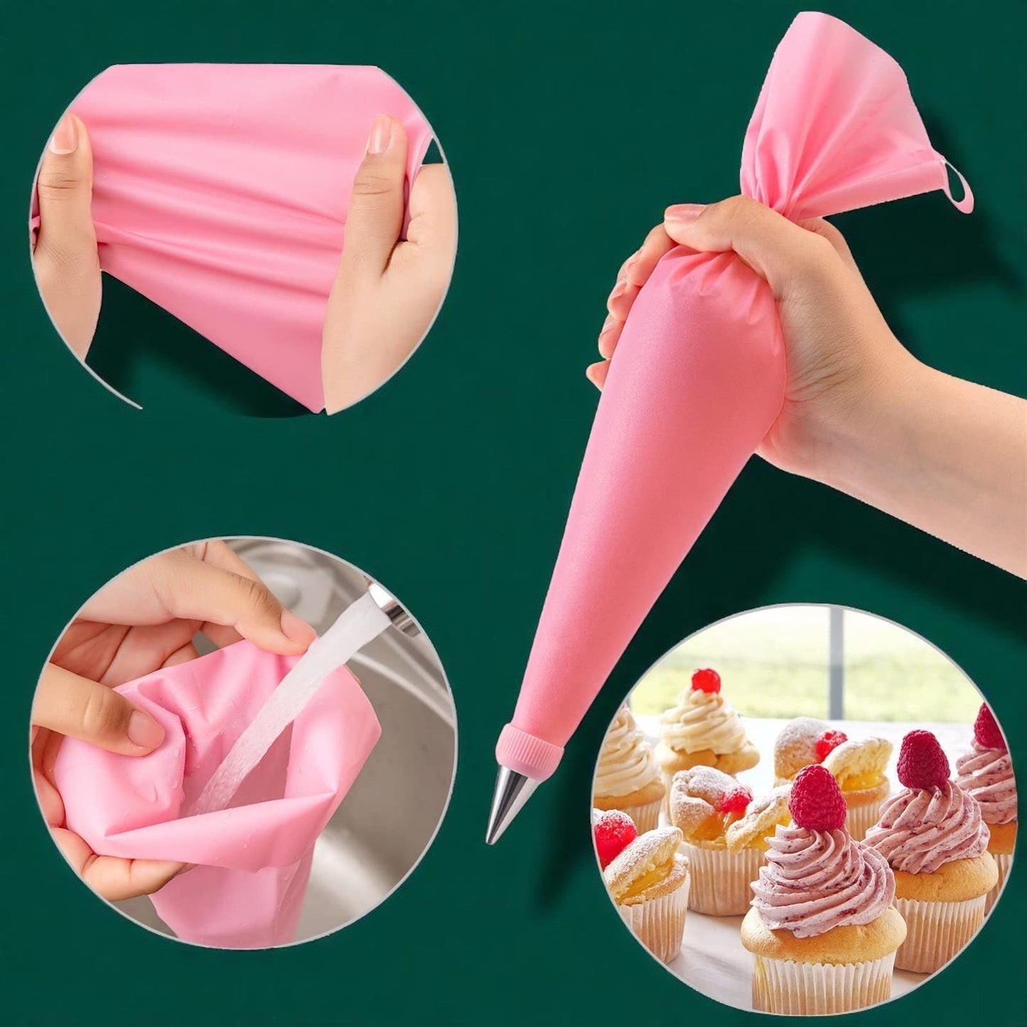KIT PATISSERIE - CakeCraftKit™ - Rose - Accessoires Sucrés