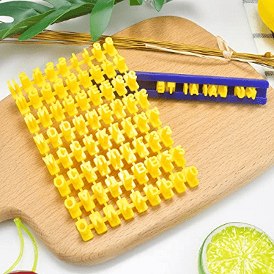 MOULE À PATISSERIE - BakingPastryDecoration™ - Nombre et Lettre - Accessoires Sucrés