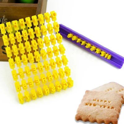 MOULE À PATISSERIE - BakingPastryDecoration™ - Nombre et Lettre - Accessoires Sucrés