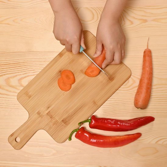 Planche à découper | Premium Bois Naturel - Accessoires Sucrés