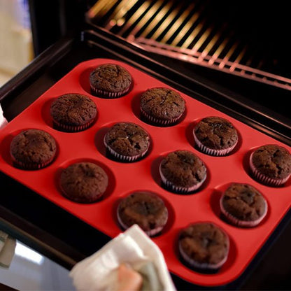 Moule à muffin en silicone antiadhésif | PâtissPro